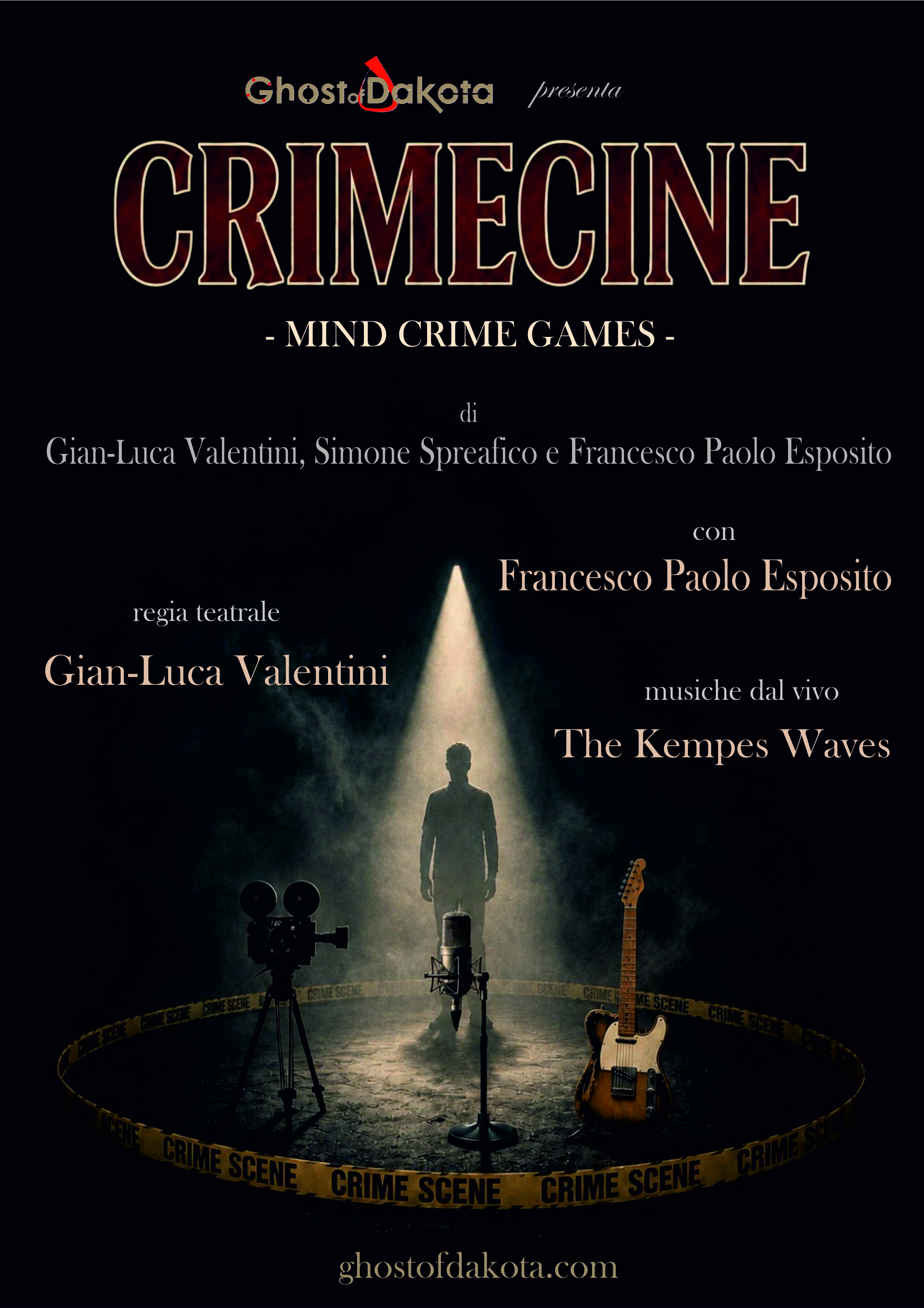 Locandina dello spettacolo Crimecine